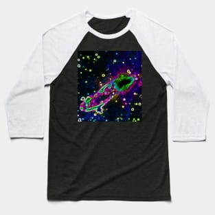 Black Panther Art - Glowing Edges 105 Baseball T-Shirt